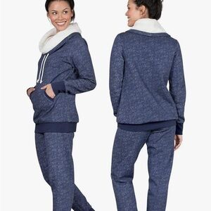 Pajamagram Cozy Blue Women's Lounge Set